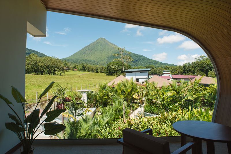 Arenal Volcano view from Panoramic View Rooms